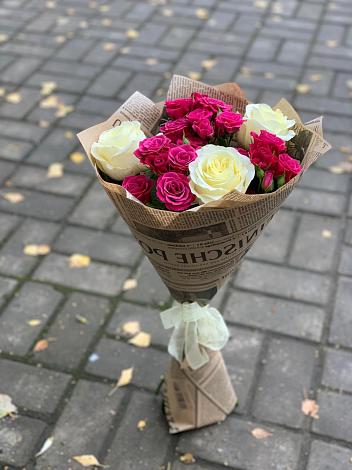 Букет цветов из: Розы в Натырбово